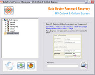 OE Password Recovery screenshot